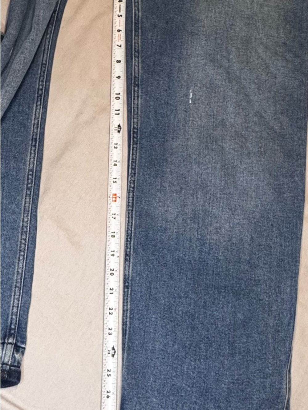 Hollister High Rise Dad Jeans Size 9R Straight Leg - Picture 8 of 8